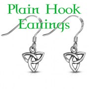 Celtic Plain Hook Earrings